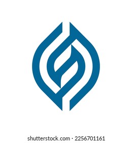 modern Gene illustration vector logo