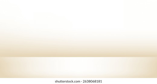 Modern gentle light beige background for product presentation with light andand intricate shadow from the window simple abstract modern art