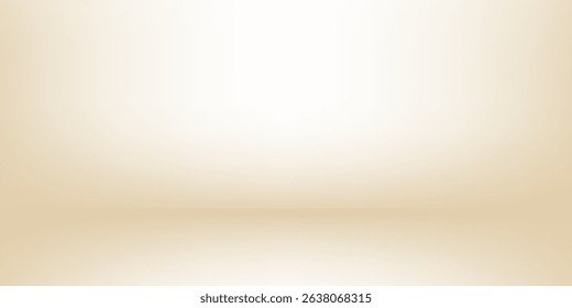 Modern gentle light beige background for product presentation with light andand intricate shadow from the window simple