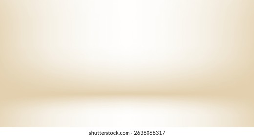 Modern gentle light beige background for product presentation with light andand intricate shadow from the window simple abstract