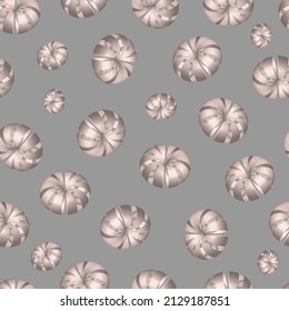 Modern geometric 3d abstract seamless pattern .  
