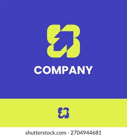Modern Geometric and Abstrack Logo Design Template