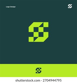 Moderne geometrische und abstrack Logo Design-Vorlage