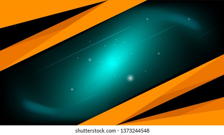 Modern geometric abstract background with 3d effect
