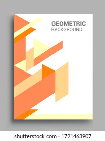 Modern geometric abstract background covers. colorful pattern geometric shapes composition, vector illustration.
