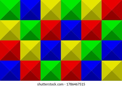 Modern Geometric Abstract Background Covers Colorful Stock Vector