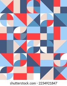 Moderne, geometrische abstrakte Hintergrundabdeckungen. 