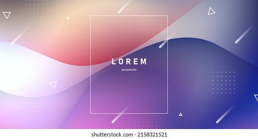 Modern Geometric Abstract Background Design vector illustration