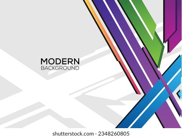 modern geometric abstract background design 