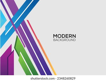 modern geometric abstract background design  