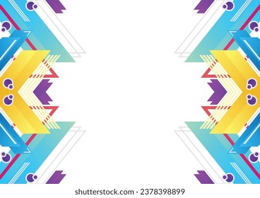 modern geometric abstract background design