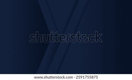 
Modern Geometric Abstract background design with dark blue base color for template, poster, flyer design. Vector illustration 691