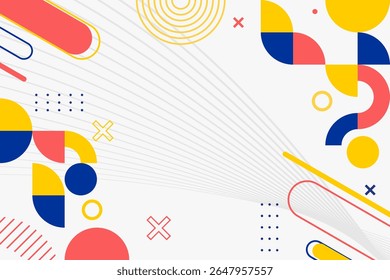 Modern geometric abstract background EPS 10