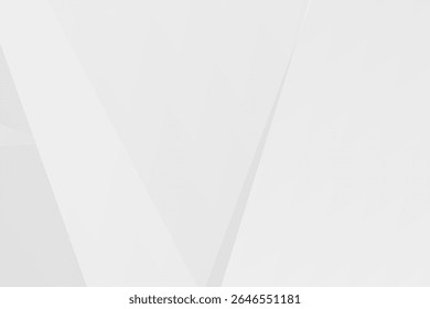 Modern geometric abstract background in light grey. Tech design for UI, apps, or infographics. EPS10 format.