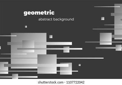 Modern geometric abstract background, minimalistic design, creative concept. Vector illustration. Eps 10