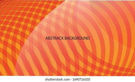 Modern Geometric abstract background with orange circle pattern