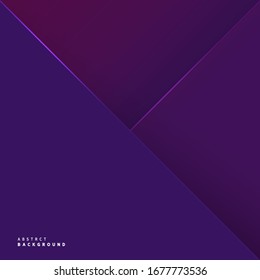 Modern geometric abstract background in purple