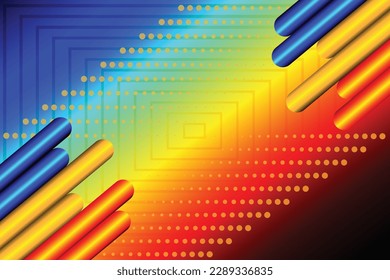 Modern geometric abstract background suitable for banners, book covers, posters, business presentations, social media. Modern illustration design