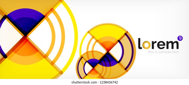 Moderna geométrica abstrata de fundo. Modelo de layout abstrato moderno para apresentação de negócios ou tecnologia, cartaz de internet ou capa de brochura da web, papel de parede. Ilustração vetorial