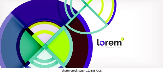 Moderna geométrica abstrata de fundo. Modelo de layout abstrato moderno para apresentação de negócios ou tecnologia, cartaz de internet ou capa de brochura da web, papel de parede. Ilustração vetorial