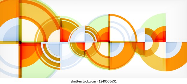 Fondo abstracto geométrico moderno. Plantilla de diseño abstracto a la moda para presentación de negocios o tecnología, portada de póster de internet o de folletos web, fondo de pantalla. Ilustración del vector