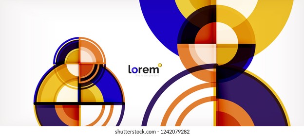 Moderner, geometrischer abstrakter Hintergrund. Trendy abstrakte Layout-Vorlage für Geschäfts- oder Technologiepräsentationen, Internet-Poster oder Web-Broschüren-Cover, Bildschirmhintergrund. Vektorgrafik