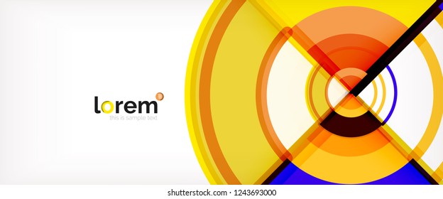 Moderna geométrica abstrata de fundo. Modelo de layout abstrato moderno para apresentação de negócios ou tecnologia, cartaz de internet ou capa de brochura da web, papel de parede. Ilustração vetorial