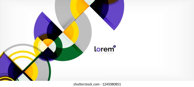 Moderner, geometrischer abstrakter Hintergrund. Trendy abstrakte Layout-Vorlage für Geschäfts- oder Technologiepräsentationen, Internet-Poster oder Web-Broschüren-Cover, Bildschirmhintergrund. Vektorgrafik