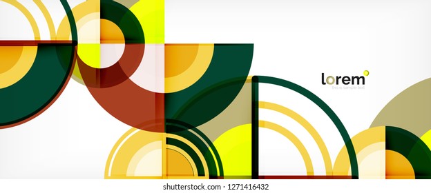 Moderner, geometrischer abstrakter Hintergrund. Trendy abstrakte Layout-Vorlage für Geschäfts- oder Technologiepräsentationen, Internet-Poster oder Web-Broschüren-Cover, Bildschirmhintergrund. Vektorgrafik