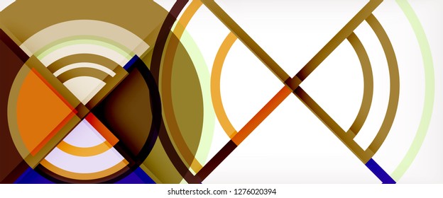 Fondo abstracto geométrico moderno. Plantilla de diseño abstracto a la moda para presentación de negocios o tecnología, portada de póster de internet o de folletos web, fondo de pantalla. Ilustración del vector