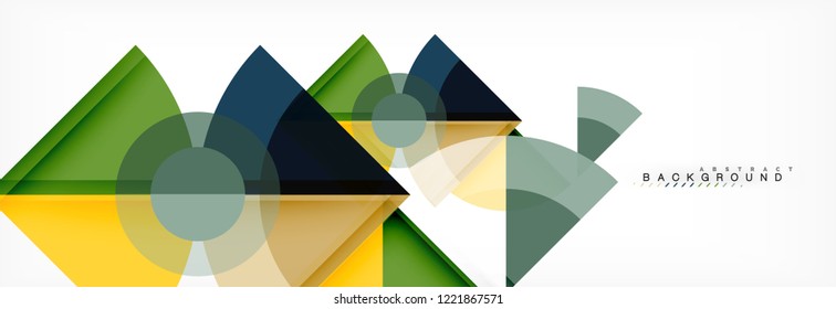 Fondo abstracto geométrico moderno, diseño de moda vectorial