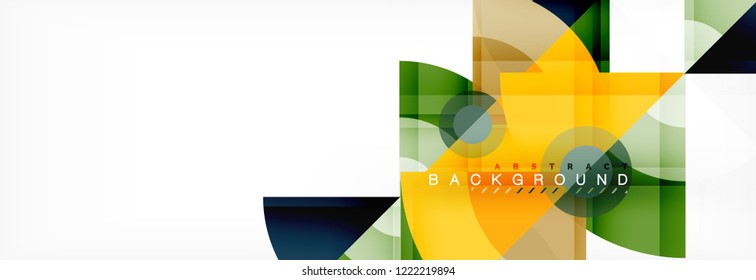 Fondo abstracto geométrico moderno, diseño de moda vectorial