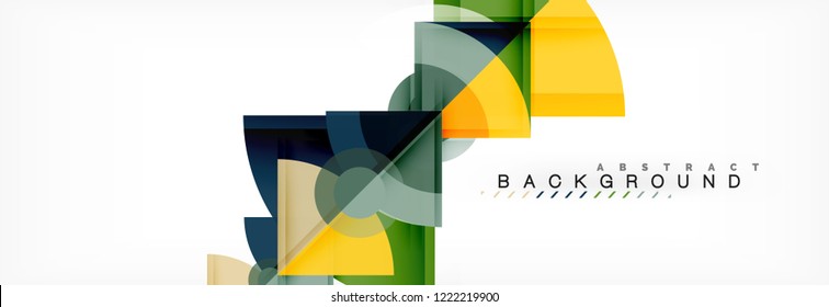 Fondo abstracto geométrico moderno, diseño de moda vectorial