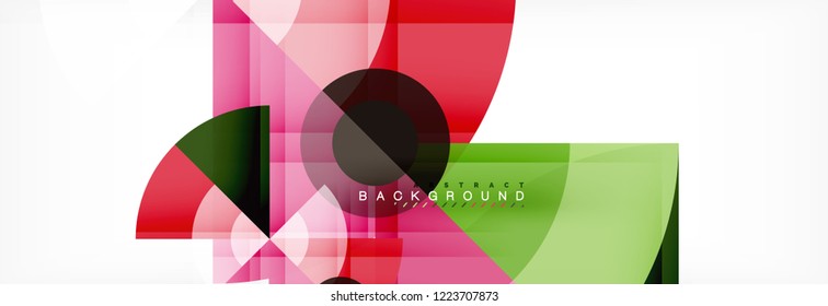 Fondo abstracto geométrico moderno, diseño de moda vectorial