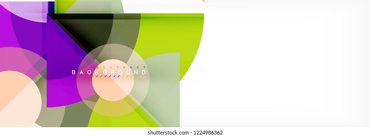 Fondo abstracto geométrico moderno, diseño de moda vectorial