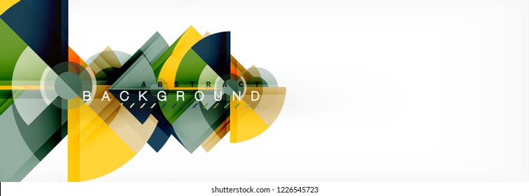 Fondo abstracto geométrico moderno, diseño de moda vectorial