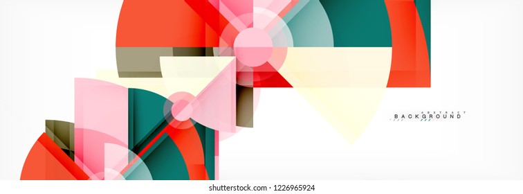 Fondo abstracto geométrico moderno, diseño de moda vectorial