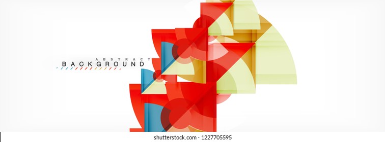 Fondo abstracto geométrico moderno, diseño de moda vectorial