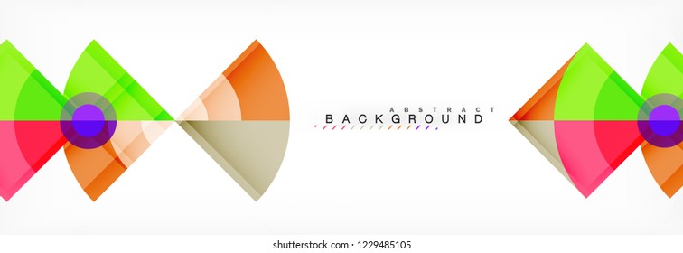 Fondo abstracto geométrico moderno, diseño de moda vectorial