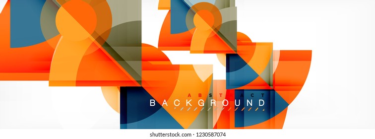 Fondo abstracto geométrico moderno, diseño de moda vectorial