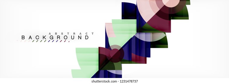Fondo abstracto geométrico moderno, diseño de moda vectorial