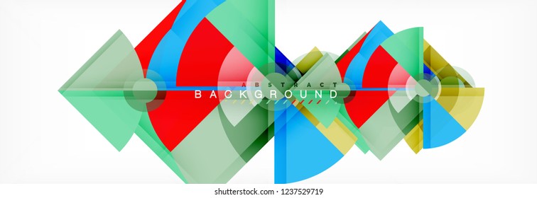Fondo abstracto geométrico moderno, diseño de moda vectorial