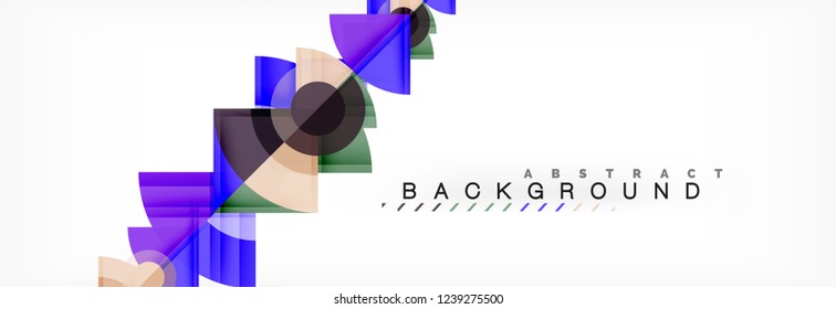 Fondo abstracto geométrico moderno, diseño de moda vectorial