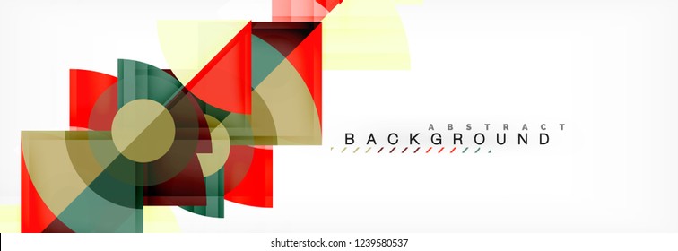 Fondo abstracto geométrico moderno, diseño de moda vectorial