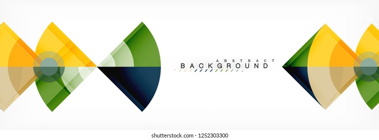 Fondo abstracto geométrico moderno, diseño de moda vectorial