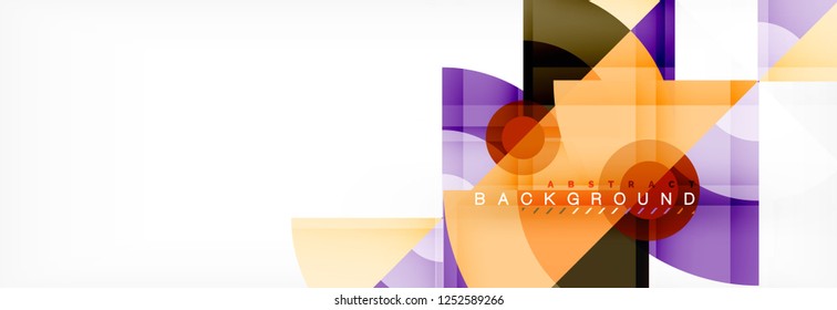 Fondo abstracto geométrico moderno, diseño de moda vectorial