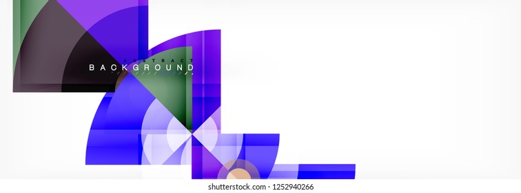 Fondo abstracto geométrico moderno, diseño de moda vectorial