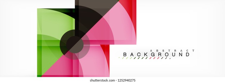 Fondo abstracto geométrico moderno, diseño de moda vectorial