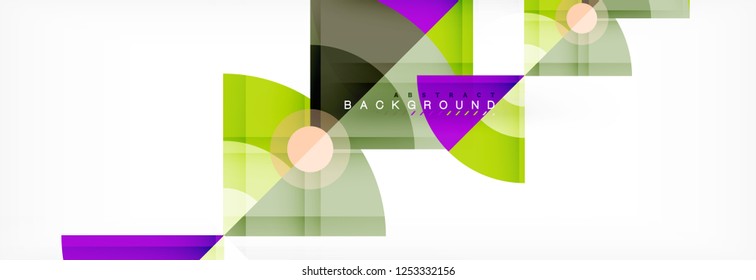 Fondo abstracto geométrico moderno, diseño de moda vectorial