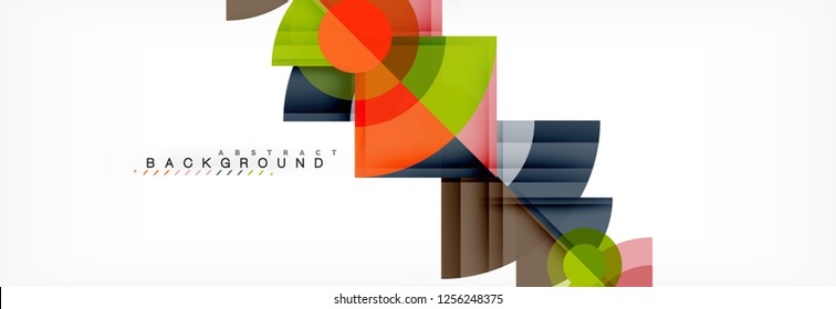 Fondo abstracto geométrico moderno, diseño de moda vectorial